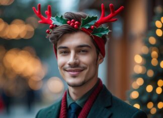 Sådan matcher du din julehårbøjle med stilfuld beklædning til mænd