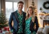 Sådan matcher du habitjakker til par med julepyjamaser