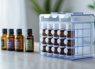 Sådan opbevarer du dine æteriske olier sikkert med en pilleæske til æteriske olier