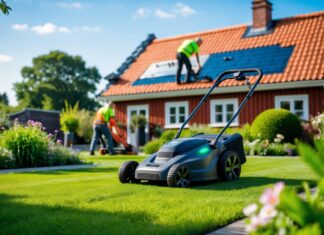 Sådan optimerer du din have og tagrenovering i Kolding med en batteri plæneklipper til haven