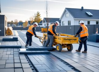 Sådan optimerer du dit byggeprojekt i Aabenraa med en fliselæggervogn