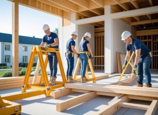 Sådan optimerer du dit byggeprojekt i Ølgod med arbejdsbukke til dine byggeopgaver