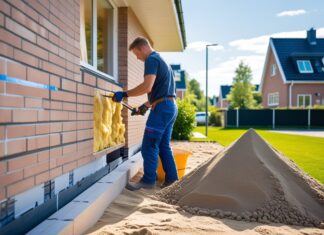 Sådan optimerer du dit hjem med afrettersand og hulmursisolering i Østjylland