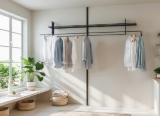 Sådan optimerer du pladsen i dit hjem med et tørrestativ til vægmontering