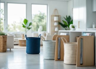 Sådan organiserer du dit hjem med praktiske vasketøjskurve og smarte bladholdere