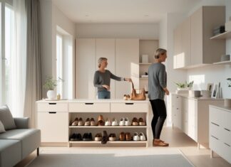 Sådan organiserer du dit hjem med smarte skostativer og skaenke.dk møbler og opbevaring