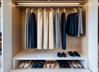 Sådan organiserer du garderoben med buksebøjler og opbevaringsløsninger til sko