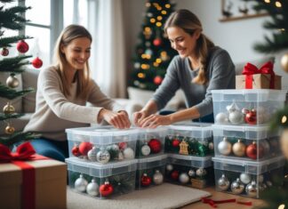 Sådan organiserer du julepynten med praktiske plastikkasser til jul