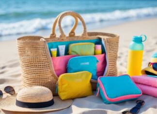 Sådan pakker du den perfekte strandtaske med makeup tasker til stranden