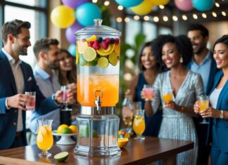 Sådan planlægger du den perfekte fest med en praktisk drinkdispenser til festen