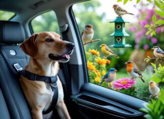 Sådan sikrer du en tryg biltur for din hund og skaber en fuglevenlig have