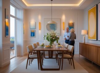 Sådan skaber du den perfekte atmosfære i din spisestue med kunstværker til din stue