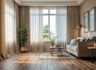 Sådan skaber du den perfekte atmosfære i dit hjem med gardiner og vinilter til hjemmet