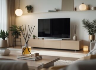 Sådan skaber du den perfekte atmosfære i stuen med duftspray og tv stander til hjemmet