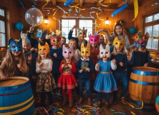 Sådan skaber du den perfekte fastelavnsfest med masker og serpentiner