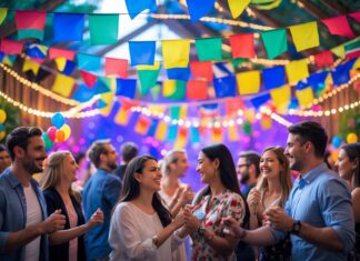 Sådan skaber du den perfekte feststemning med flag og dekorationer