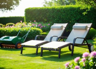 Sådan skaber du den perfekte haveoase med solstole og gødningsspreder til haven