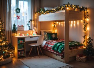 Sådan skaber du den perfekte julehygge med køjeseng med skrivebord til børn