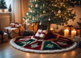 Sådan skaber du den perfekte julehygge med smukke juletræstæpper