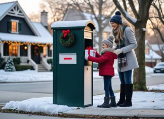 Sådan skaber du den perfekte julestemning med en praktisk pakkepostkasse