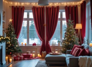 Sådan skaber du den perfekte julestemning med gardiner Næstved til hjemmet