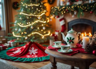 Sådan skaber du den perfekte julestemning med juletræstæpper og tekander