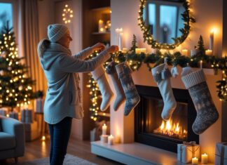 Sådan skaber du den perfekte julestemning med lys og julesokker til voksne