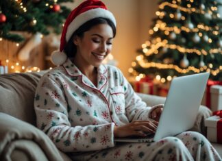 Sådan skaber du den perfekte julestemning med personlig julehilsen online og hyggeligt nattøj