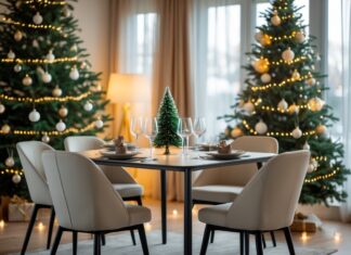 Sådan skaber du den perfekte julestemning med spisebordsstole og juletræ lavet af plastik