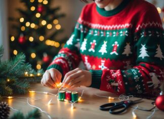 Sådan skaber du den perfekte julesweater med lys til jul