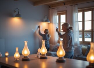 Sådan skaber du den perfekte stemning med olielamper og malerarbejde i Odsherred