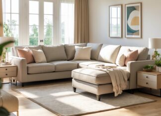 Sådan skaber du den perfekte stue med hjørnesofa og sengeborde til din stue