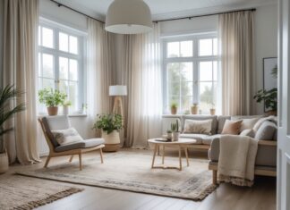 Sådan skaber du den perfekte stue med tæpper og gardiner i Svendborg