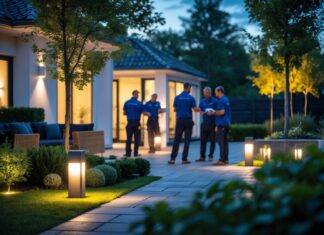 Sådan skaber du den perfekte udendørsbelysning med totalentreprise i Roskilde området