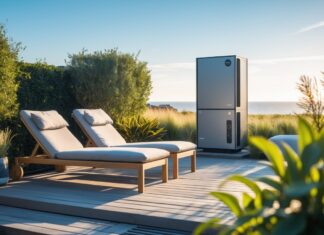 Sådan skaber du den perfekte udendørsoase med solsenge og varmepumpe i Middelfart