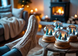 Sådan skaber du den perfekte vinterhygge med snekugler og hyggesokker