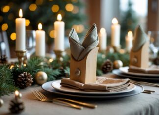 Sådan skaber du det perfekte adventsbord med en servietholder til adventsbordet