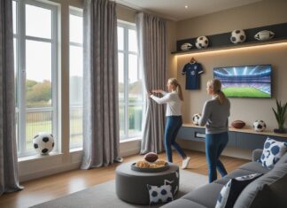 Sådan skaber du det perfekte fodboldværelse med gardiner fra Helsingør