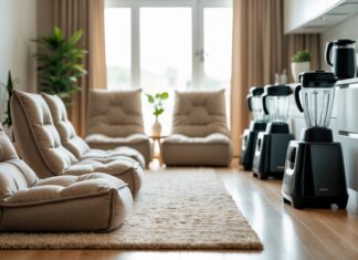 Sådan skaber du det perfekte hjemmemiljø med komfortable gulvstole og blender tilbud og rabatter