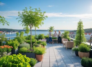Sådan skaber du en grøn oase på din tagterrasse i Helsingør