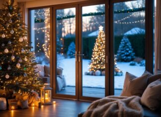 Sådan skaber du en hyggelig julestemning med glasdøre til hjemmet