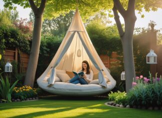 Sådan skaber du en hyggelig oase i haven med en hængehule