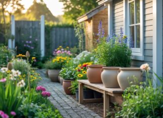 Sådan skaber du en smuk have med redskabskrukker og malerarbejde i Haderslev