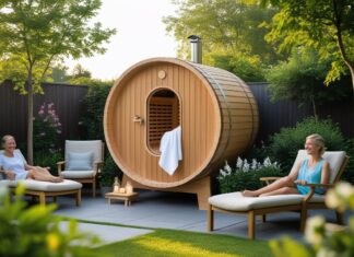 Sådan skaber du et afslappende uderum med en saunatønde til haven i Sønderborg