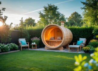 Sådan skaber du et afslappende uderum med saunatønde til haven i Svenstrup