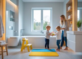 Sådan skaber du et børnevenligt badeværelse i Espergærde