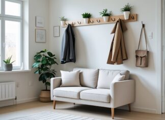 Sådan skaber du et funktionelt og stilfuldt hjem med en lille sofa og praktiske knagerækker