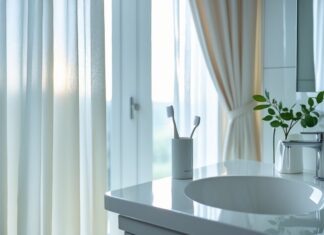 Sådan skaber du et harmonisk badeværelse med gardiner og tandkrus