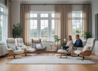 Sådan skaber du et harmonisk hjem med de rette gulvstole og gardiner til hjemmet i Næstved