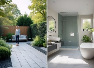 Sådan skaber du et harmonisk hjem med fliser til haven København og nyt badeværelse